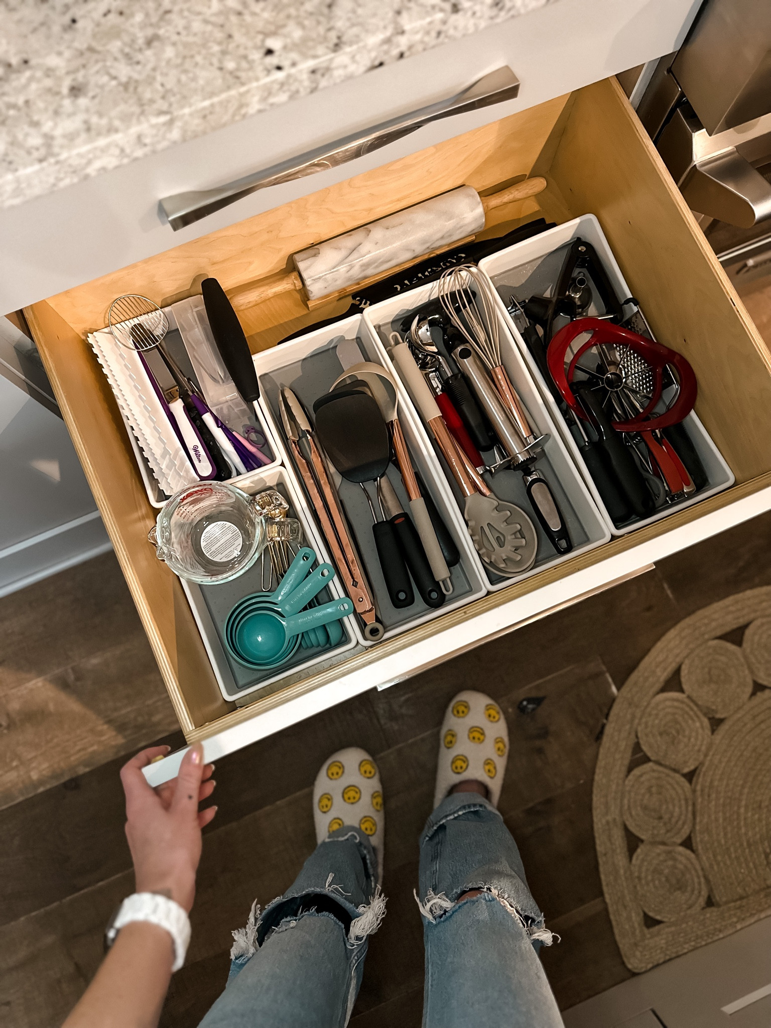 Another day, another drawer 😏

I told Dave my January goal is to slowly better the quality of our lives, one drawer/cabinet/closet at a time 😂🤌🏻 

#LTKhome