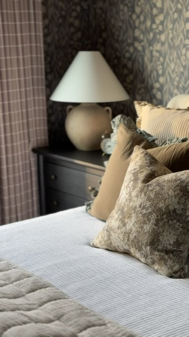 The prettiest throw pillow combo! I love mixing patterns and this feels so cozy for fall 🍂

#LTKHome #LTKSeasonal