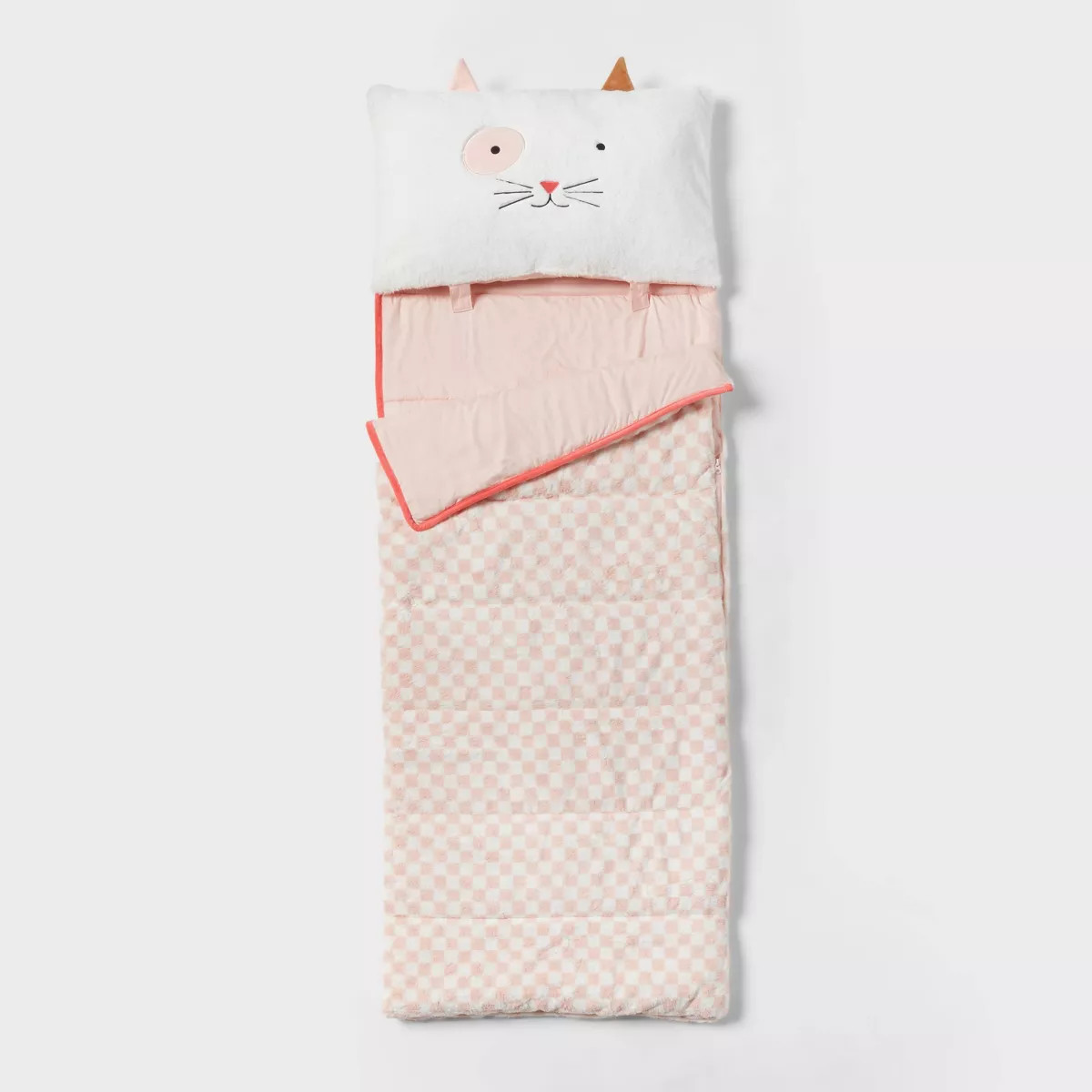 Cat Kids' Sleeping Bag - Pillowfort™ | Target