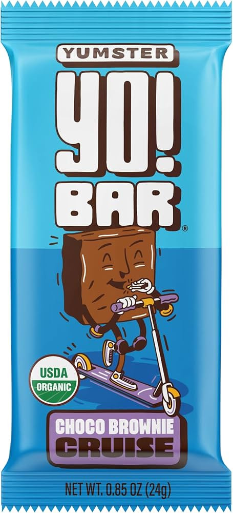 Yo! Bar by Bearded Brothers Vegan Organic Kids Bar, Chocolate (25 Bars) - Gluten Free, Paleo and ... | Amazon (US)