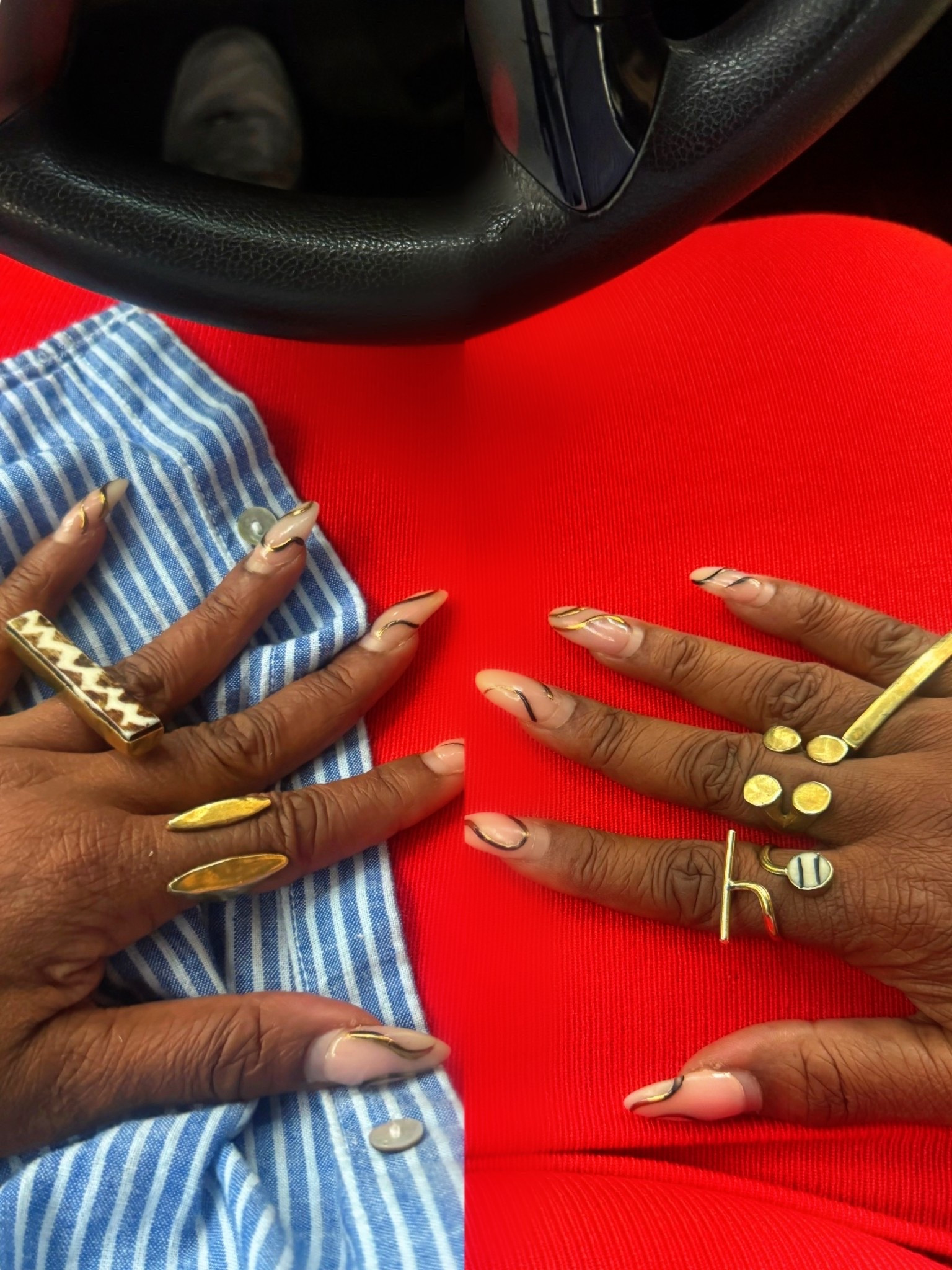 Rings!!! Now with an outfit so colorful, dies minimalist actually work? I’m just saying.  

#LTKStyleTip #LTKWorkwear #LTKOver40