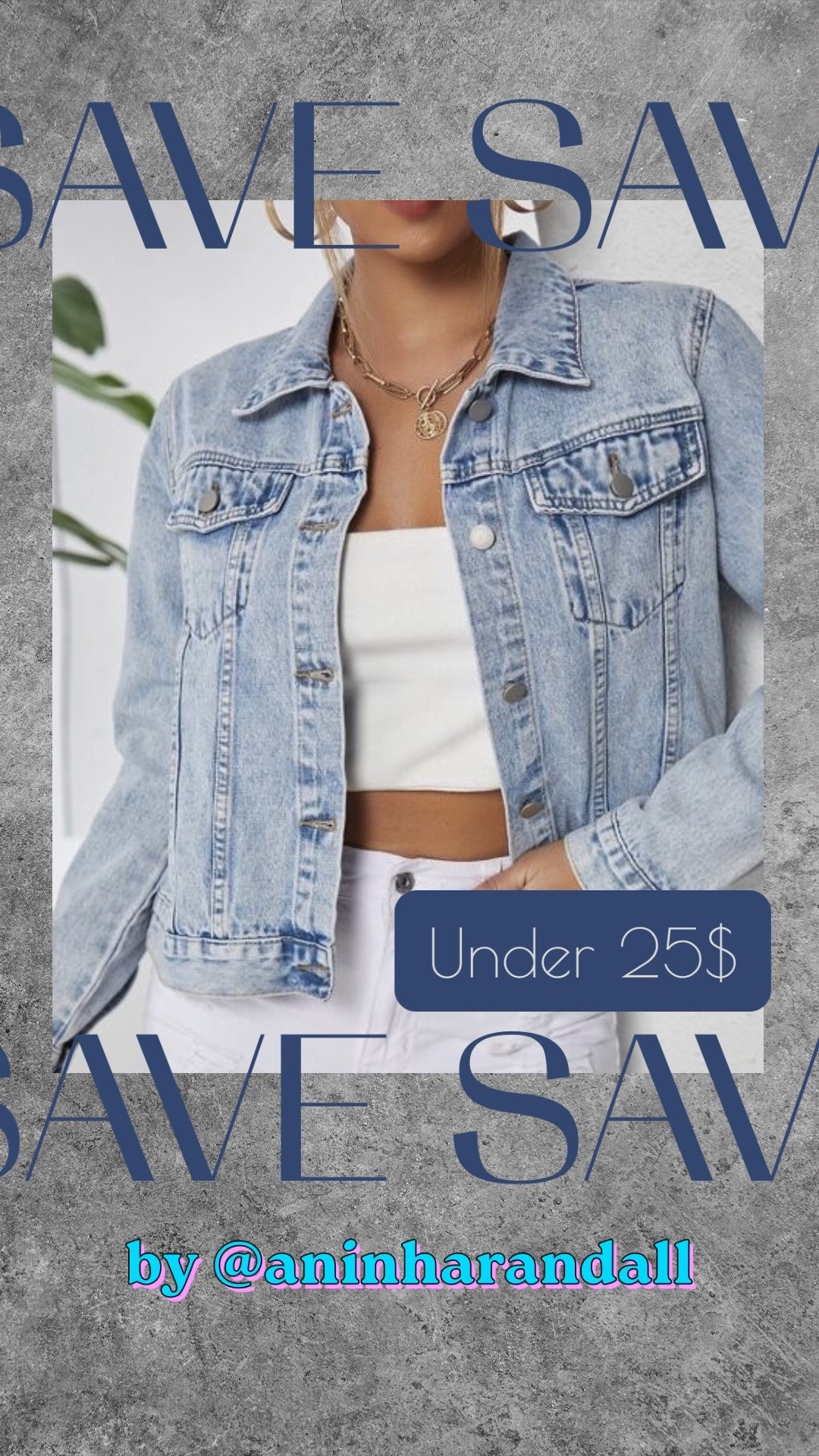 Splurge X Save | Denim Jacket

#LTKsalealert #LTKstyletip #LTKFind