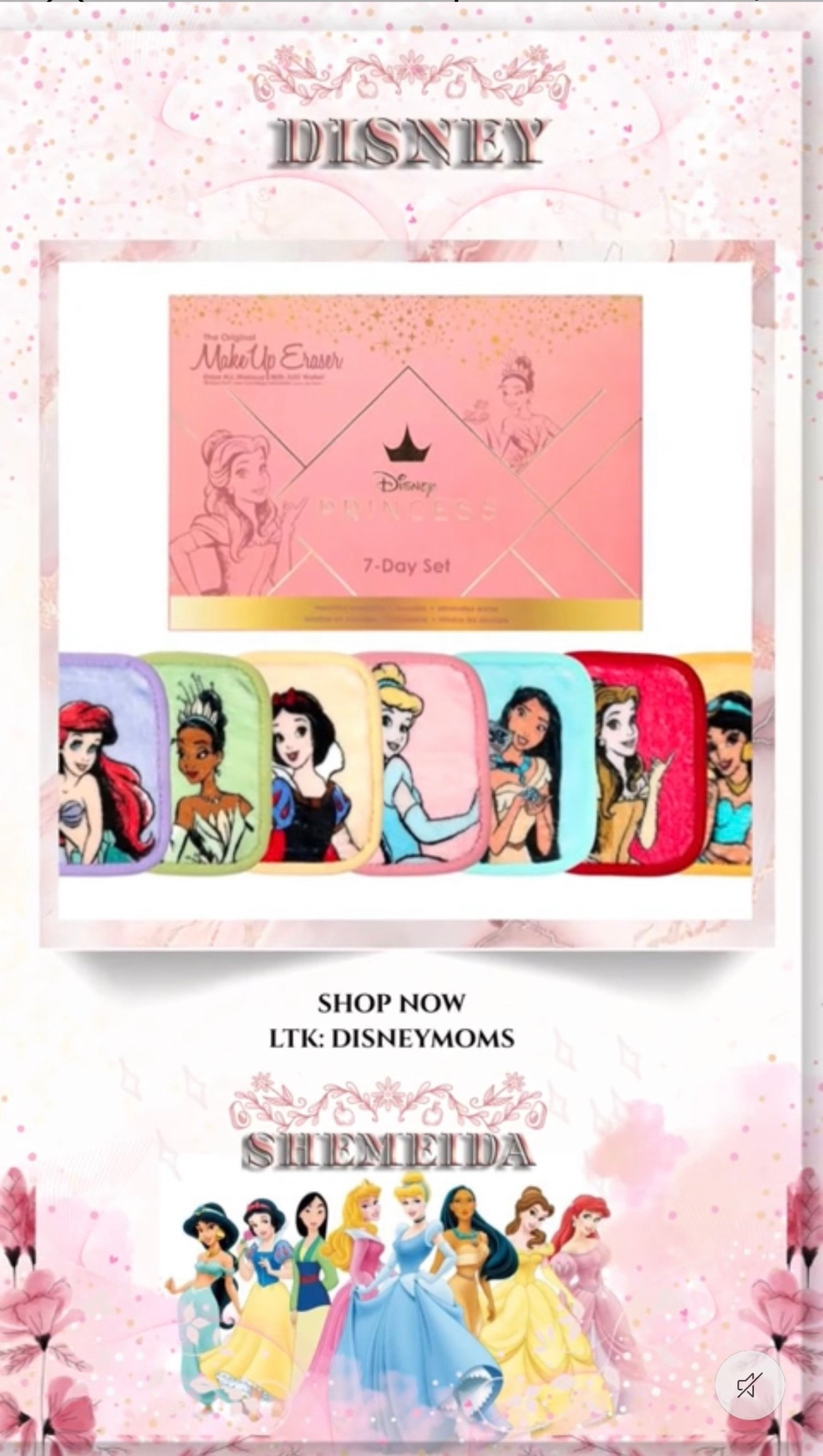 Disney Princess Cleansing Cloths 