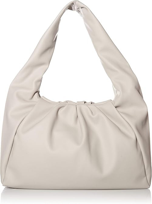 The Drop Women's Janelle Gathered Shoulder Bag, Ice Grey, One Size | Amazon (US)