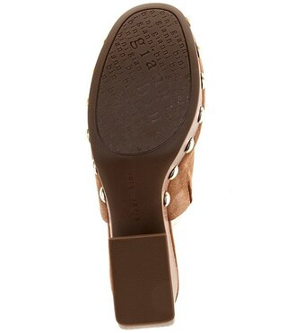 Amari Studded Suede Platform Mules | Dillard's