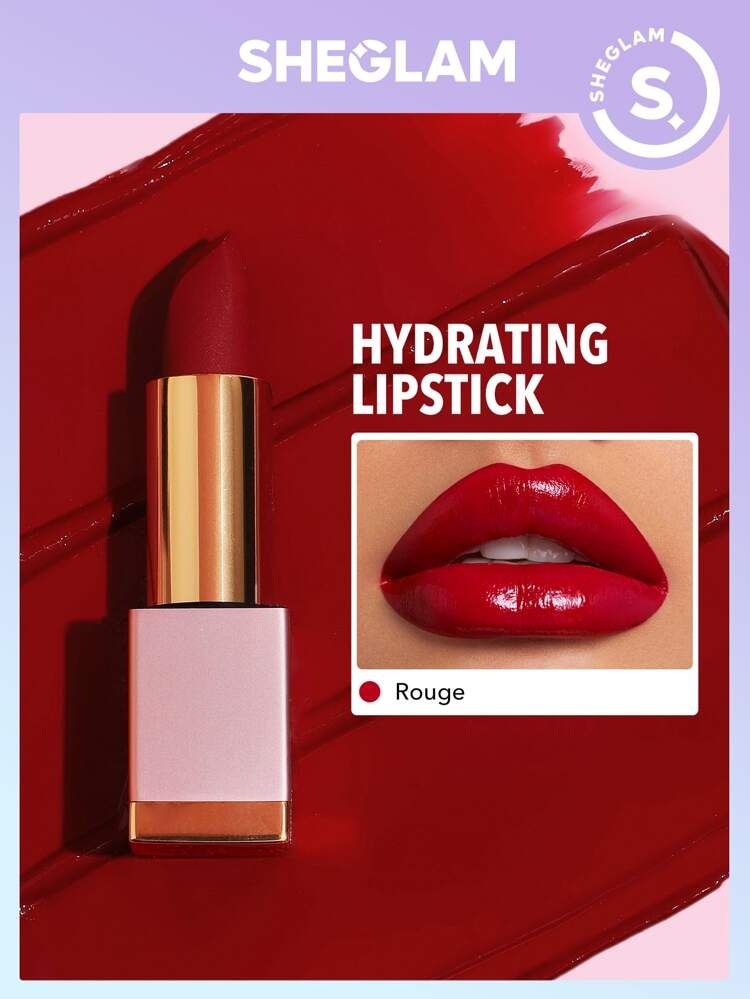 SHEGLAM Creme Allure Lipstick - Rouge | SHEIN