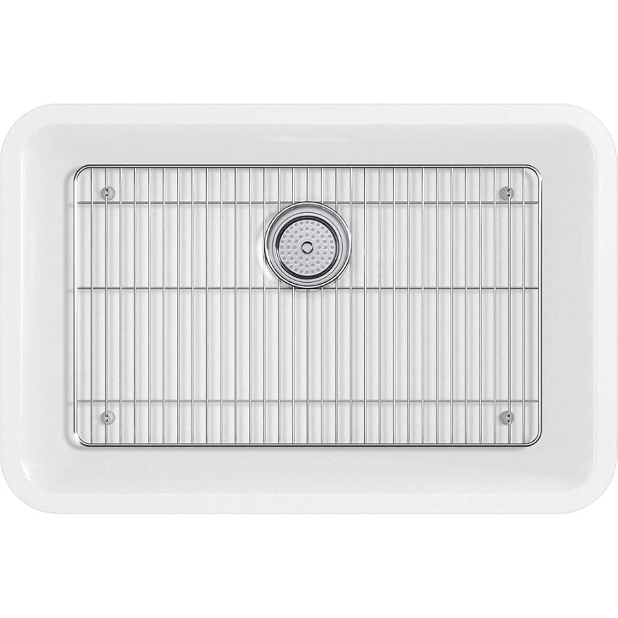 KOHLER K-28000-CM6 Cairn 27.5" Neoroc Composite Undermount Single-Bowl Kitchen Sink, Composite Ki... | Amazon (US)