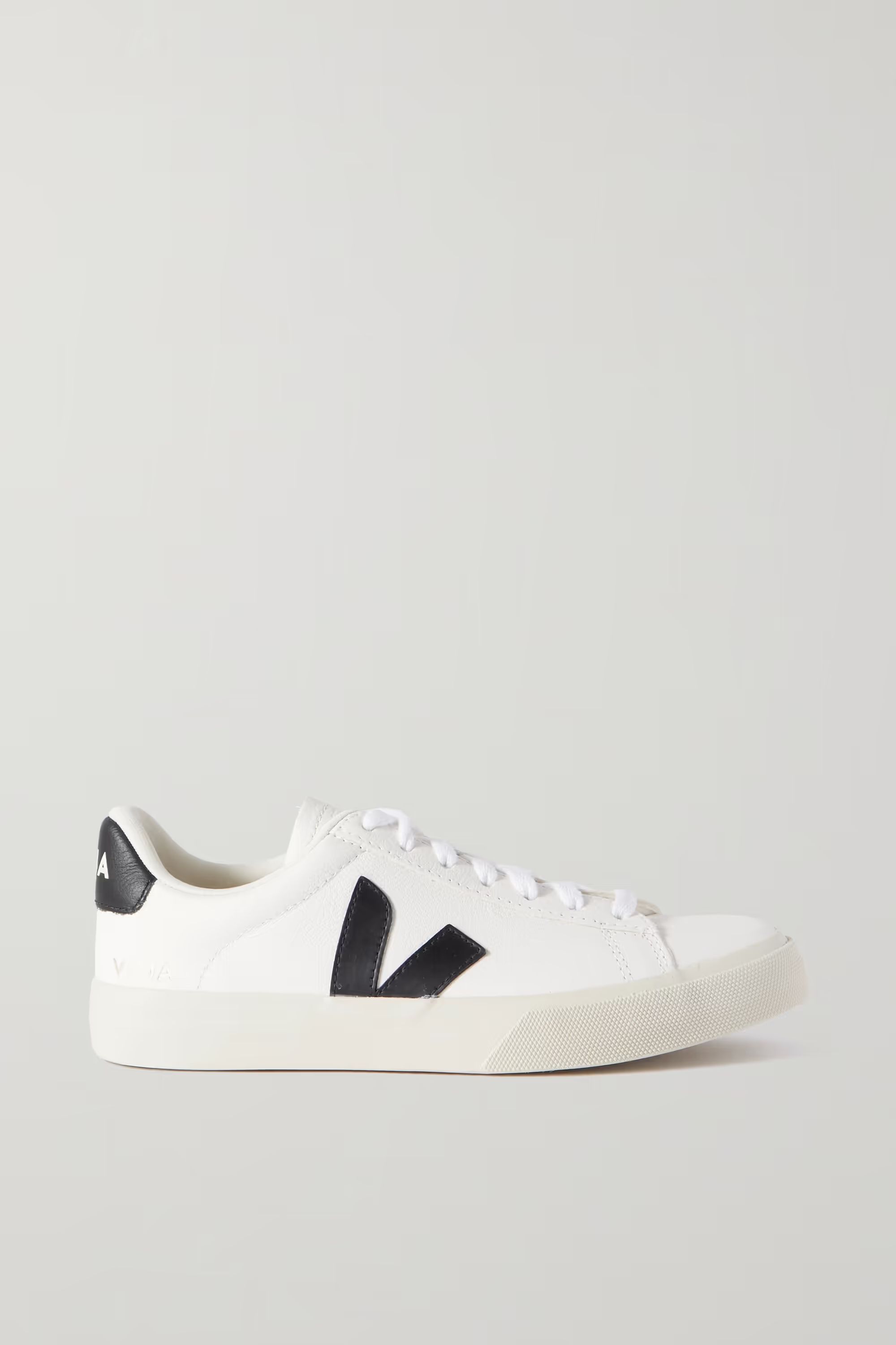 White Campo textured-leather sneakers | VEJA | NET-A-PORTER | NET-A-PORTER (UK & EU)