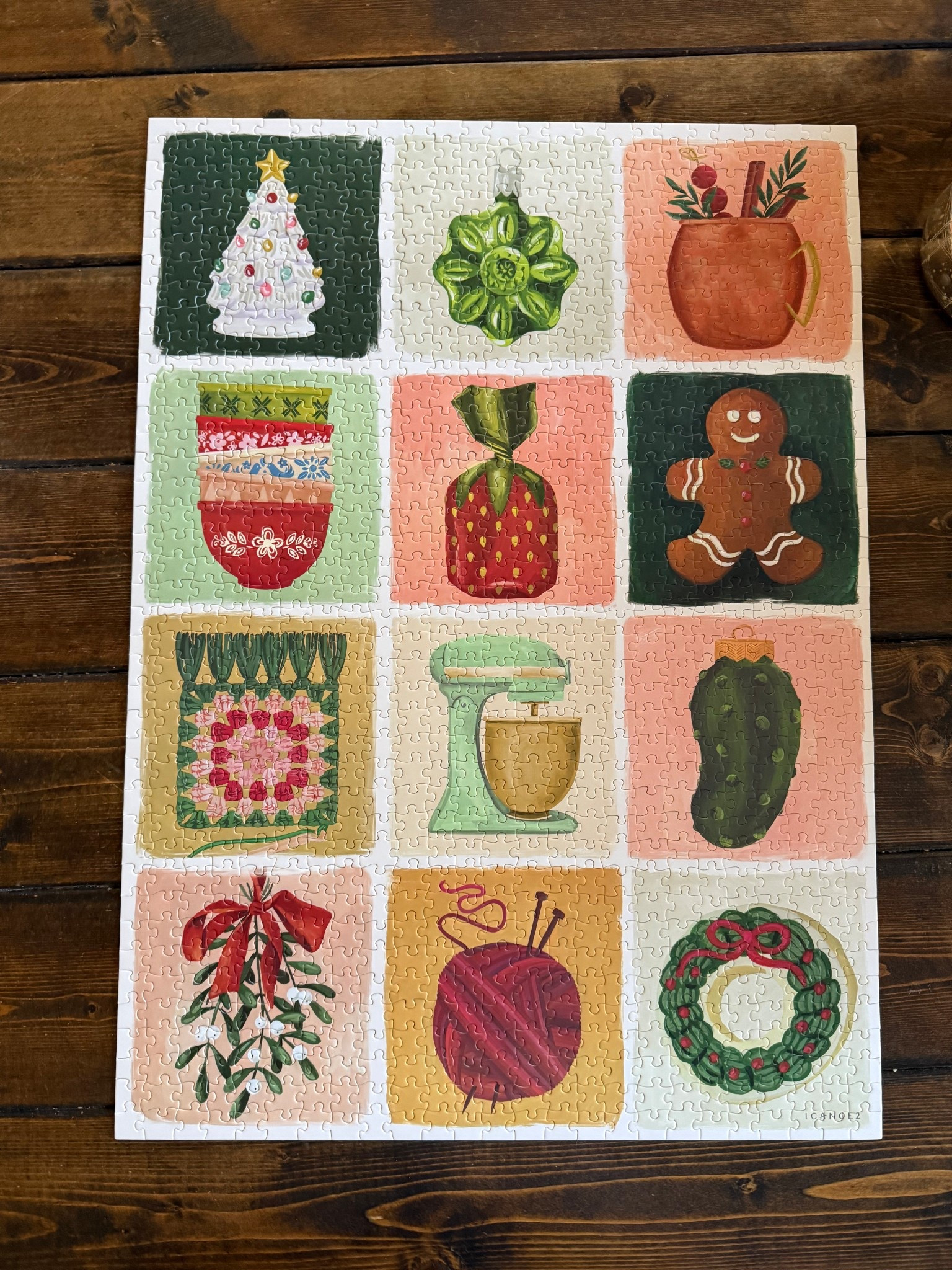 Super fun and cozy puzzle perfect for winter! 