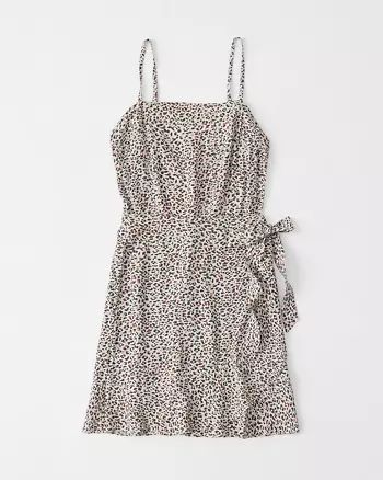 Tie-Waist Mini Dress | Abercrombie & Fitch US & UK