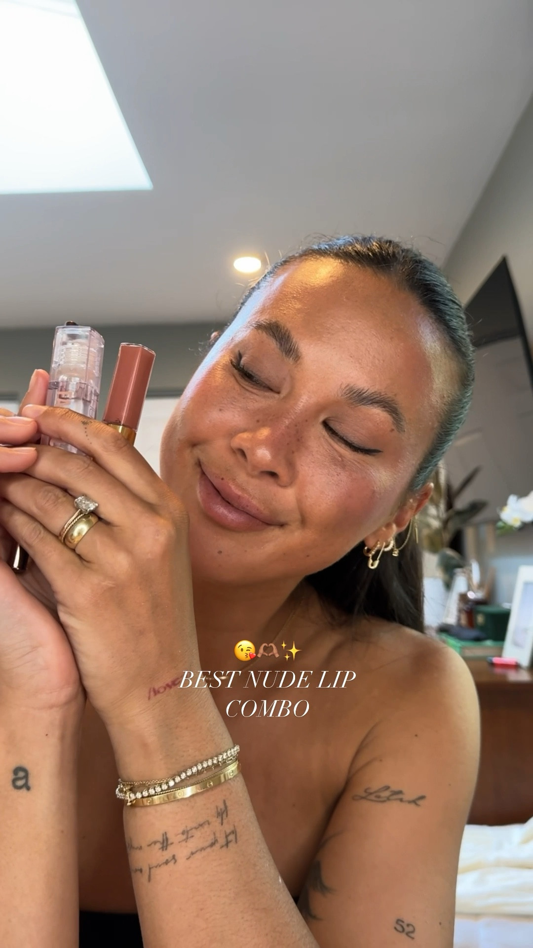 Best nude lip combo ever Sephora Ulta Chanel Natasha denona huda beauty lip gloss

#LTKbeauty