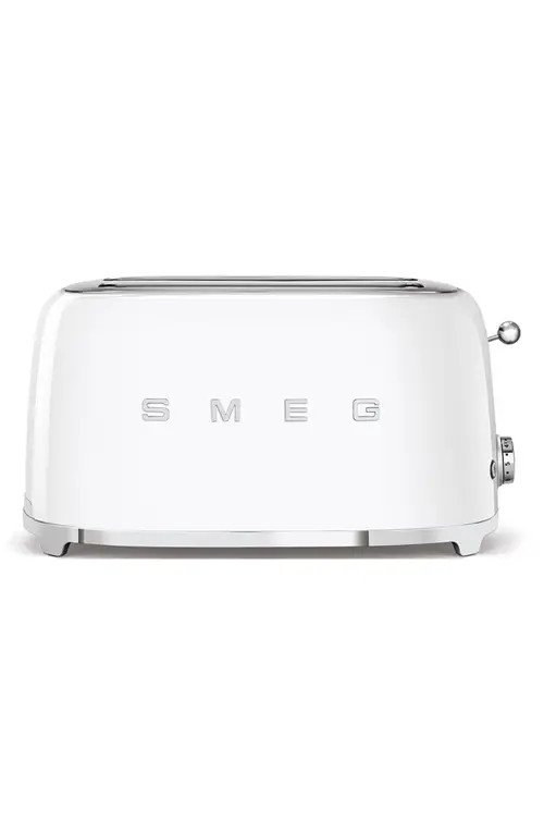 smeg '50s Retro Style 4-Slice Toaster in White at Nordstrom | Nordstrom