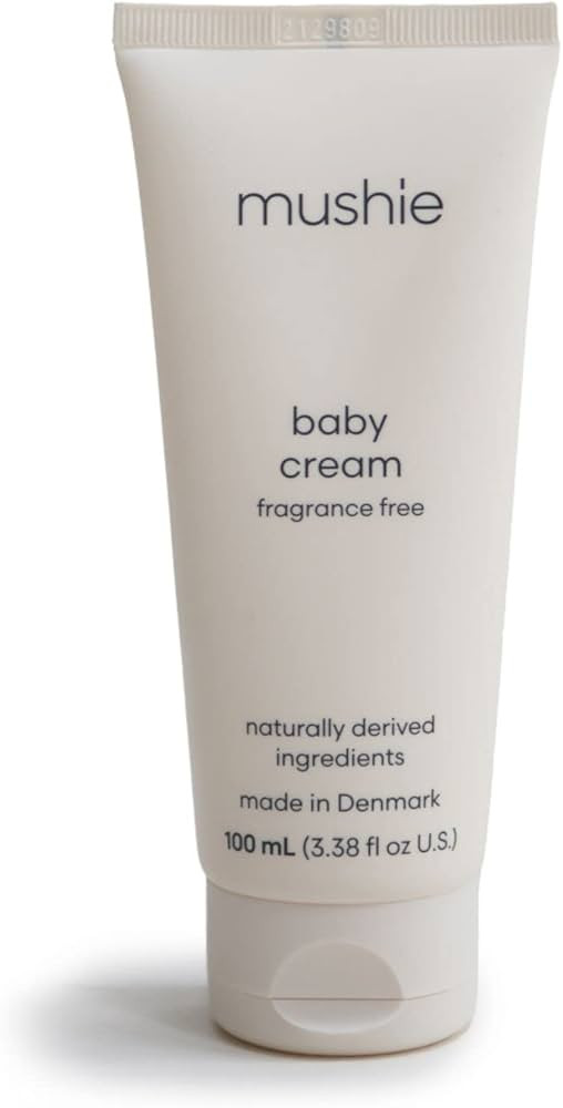 mushie Baby Cream | Healing Ointment for Dry, Chaffed Skin, Diaper Rash, & Minor Scratches | Cert... | Amazon (US)