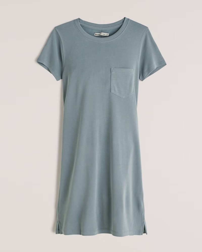 Knit T-Shirt Dress | Abercrombie & Fitch (US)
