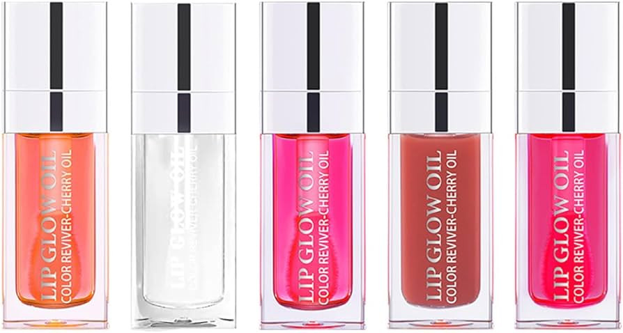 Yasovigi Hydrating Lip Oil Plumping Lip Tint Moisturizing Lip Gloss, Transparent Lip Balm Care St... | Amazon (US)