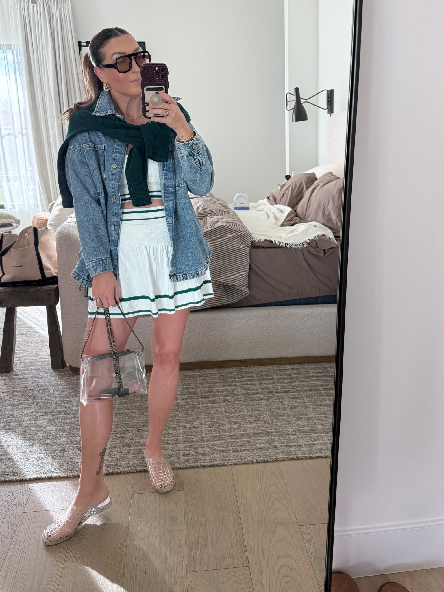 golf + tennis girlies, feels so much more luxe than the price!! Size up on the set!

#LTKootd #LTKOver40 #LTKActive