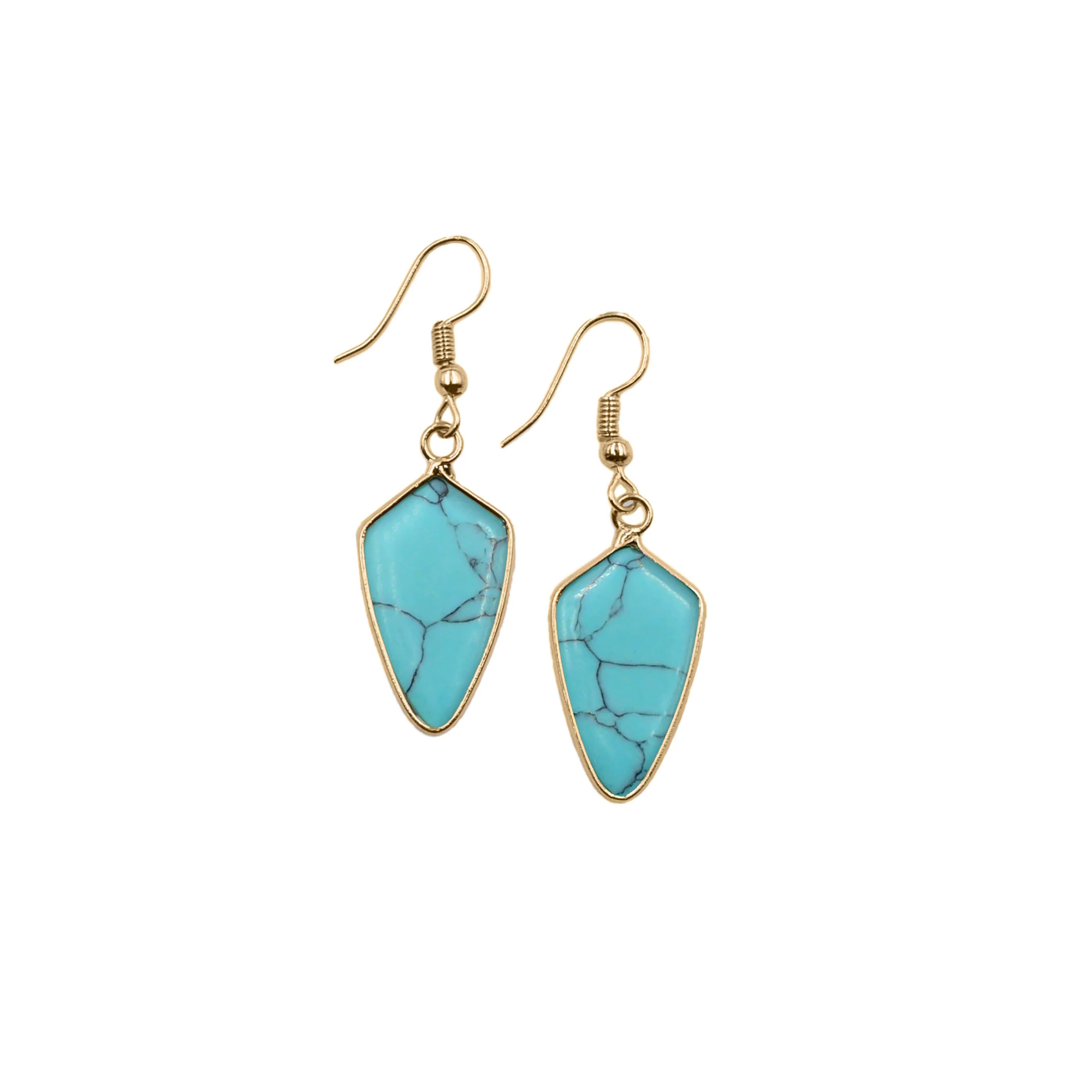 Turquoise Earrings | Kinsley Armelle