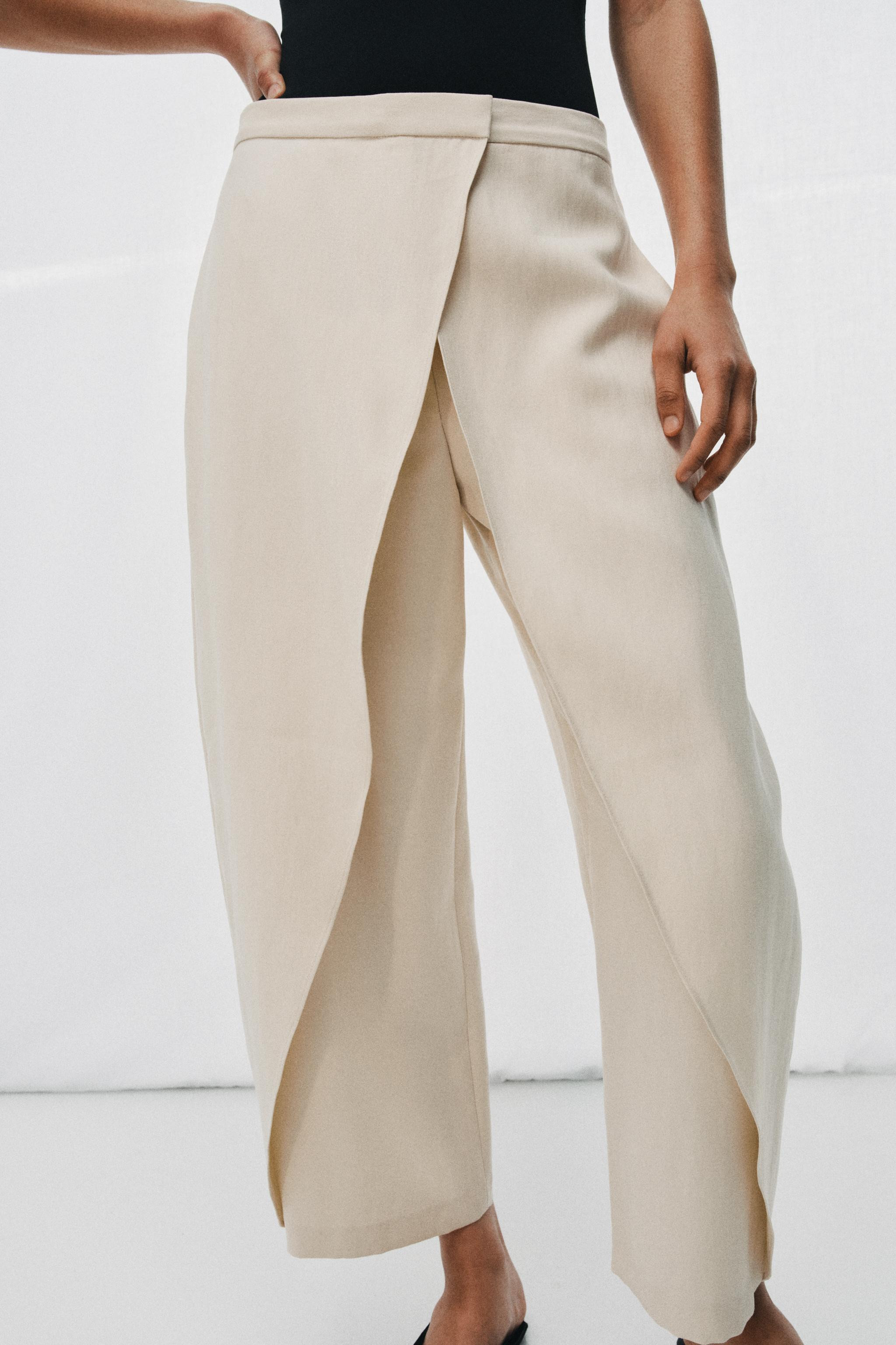 CROSSOVER FRONT PANTS ZW COLLECTION | Zara US