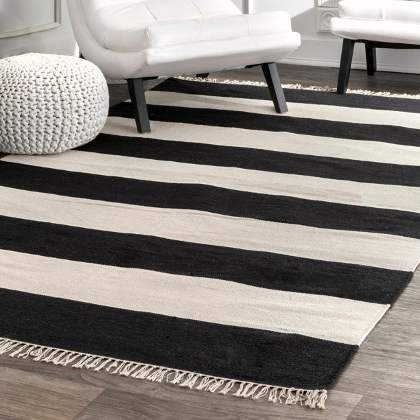 nuLOOM Ashlee Striped Flatweave Area Rug - Walmart.com | Walmart (US)