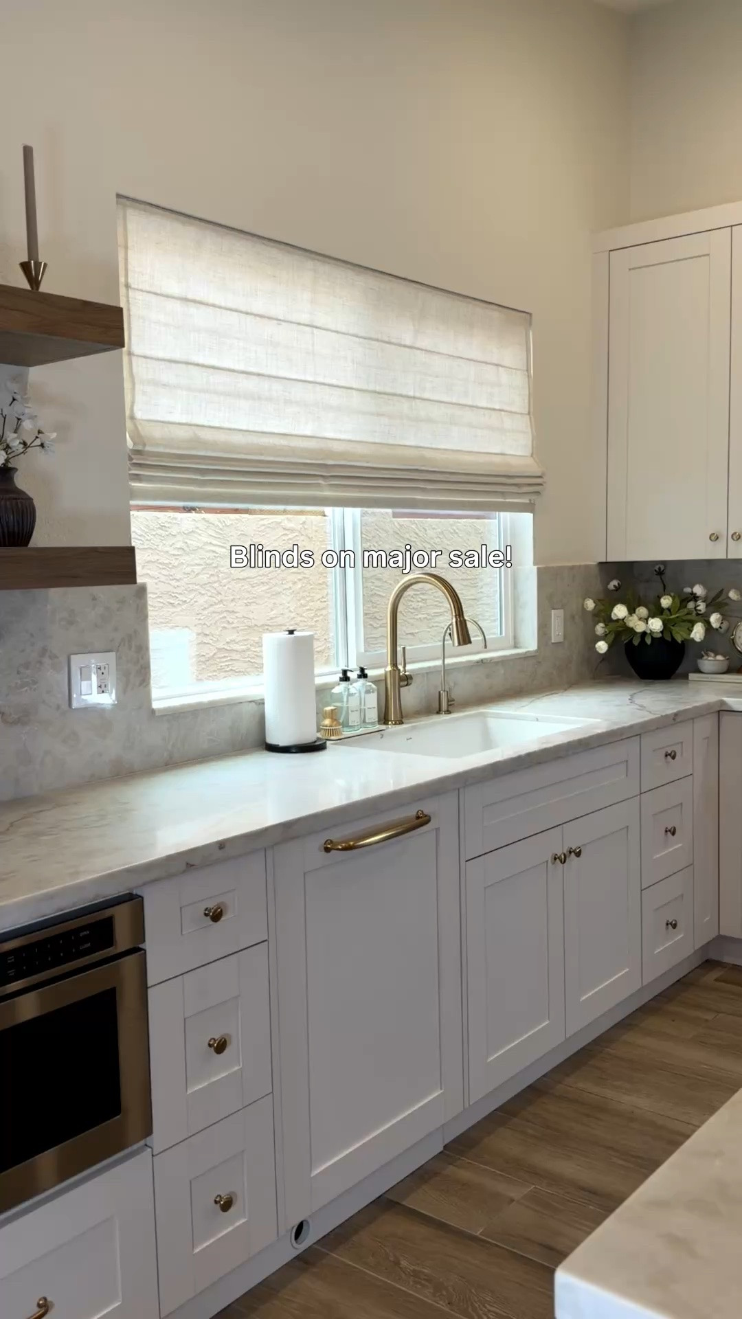ON SALE!💥 Use my code HALEYK10 for 10% off + any site promotions. This can get you major savings!! 

Blind Details:
• Country Cottage Roman Shade 
• Color: Harper Cloud 
• Mount: inside
• Lift style: motorization 
• Fold style: pleated fold 
• No valance 
• Liner: standard

#LTKHome #LTKSaleAlert #LTKSeasonal