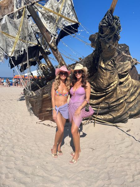 Our outfits from day 2 of tortuga 