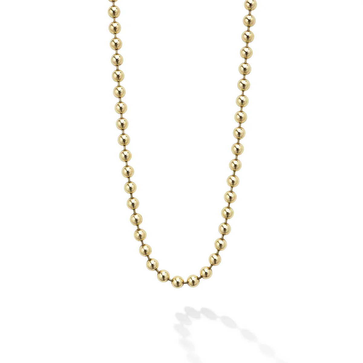 18K Gold Ball Chain Necklace | LAGOS
