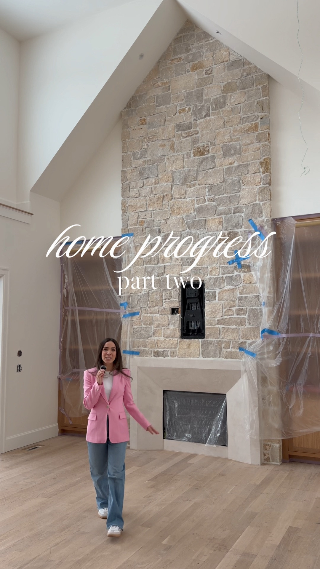 HOME PROGRESS: PART TWO 🏠✨
So much came together this week and it’s finally starting to feel real. Watching the details unfold day by day has been the most surreal experience.
Next up: sanding + staining the floors 🙌🏼 We won’t be able to walk through for a few days while they work their magic, but I cannot wait to see the final color.
Stay tuned for the big floor reveal in the next update 👀🤎