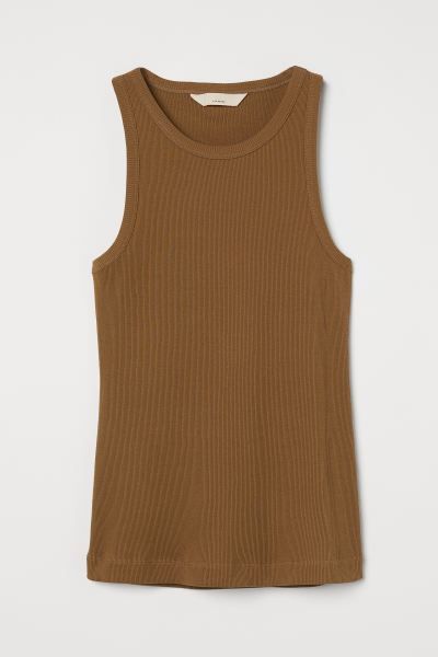 Silk-blend vest top | H&M (UK, MY, IN, SG, PH, TW, HK)