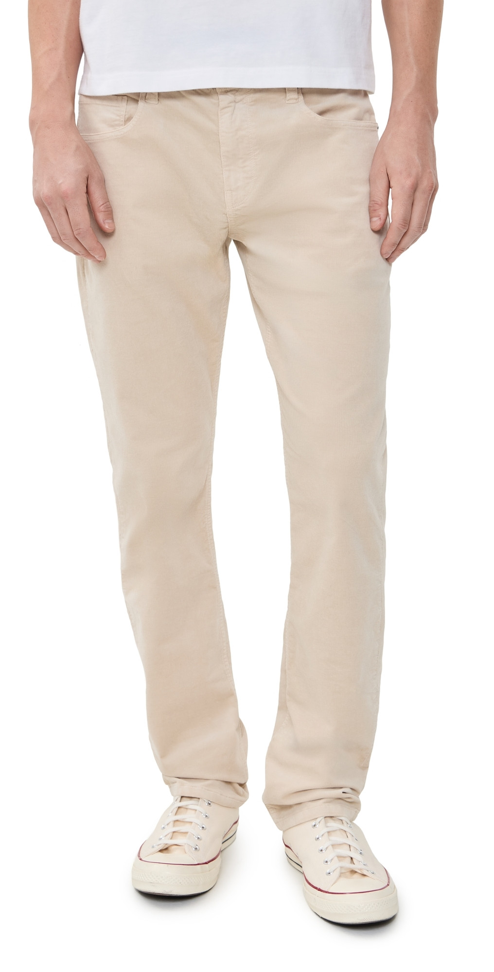 PAIGE Federal Ivory Cream Corduroy Pants Ivory Cream Corduroy 32 | Shopbop