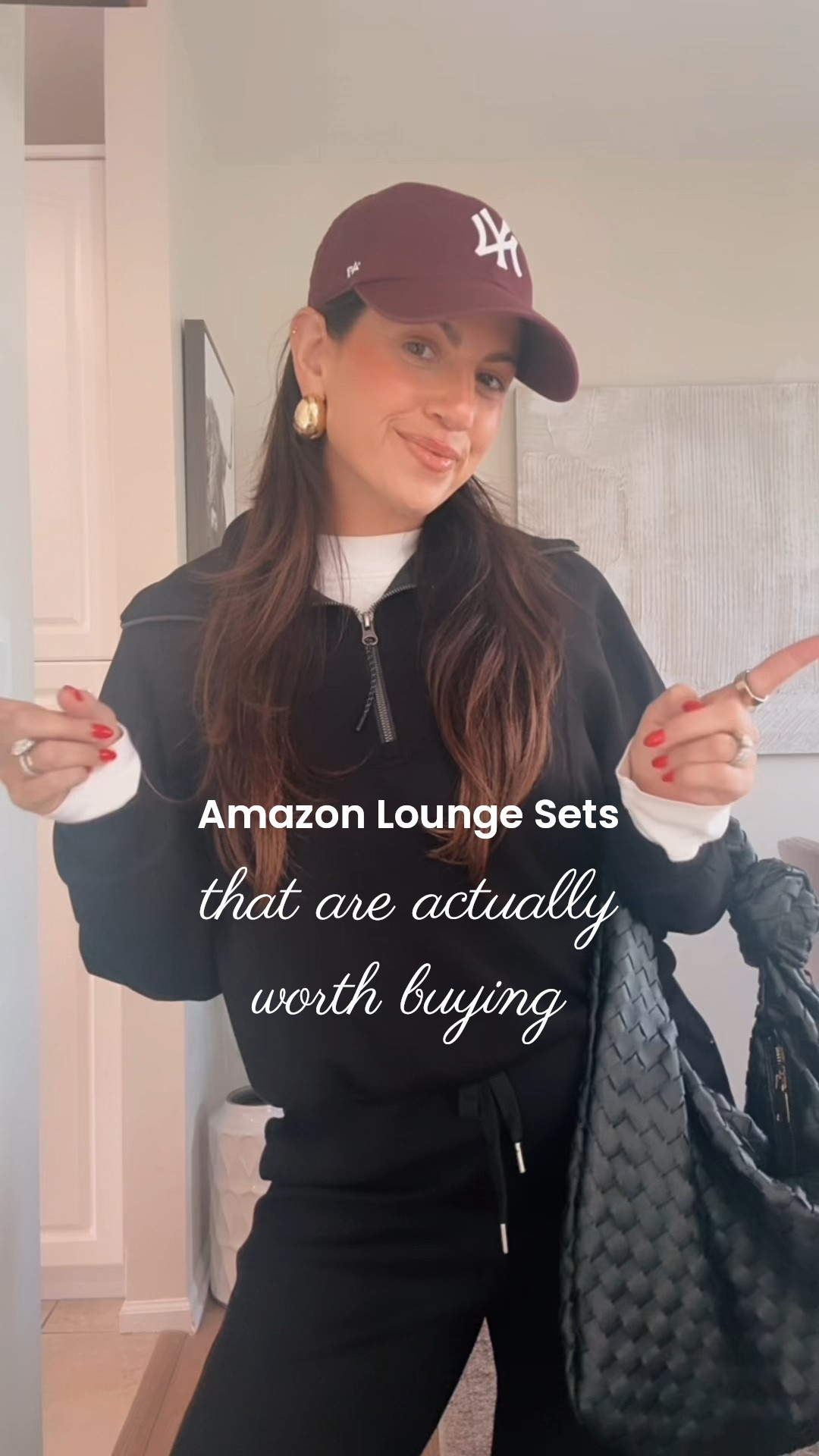 Amazon lounge sets that are actually worth it. All run TTS. Wearing a small  

#LTKmomlife #LTKTravel #LTKFindsUnder50