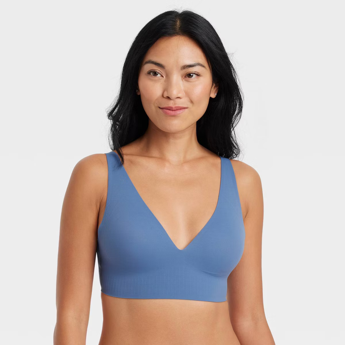 Women's Luxury Collection Bonded Microfiber Plunge Bralette - Auden™ | Target