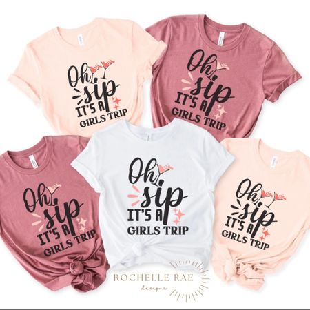 Matching Girls Trip Group T-shirts , Bachelorette Party Tees, Travel Outfit 

#LTKtravel #LTKparties #LTKwedding