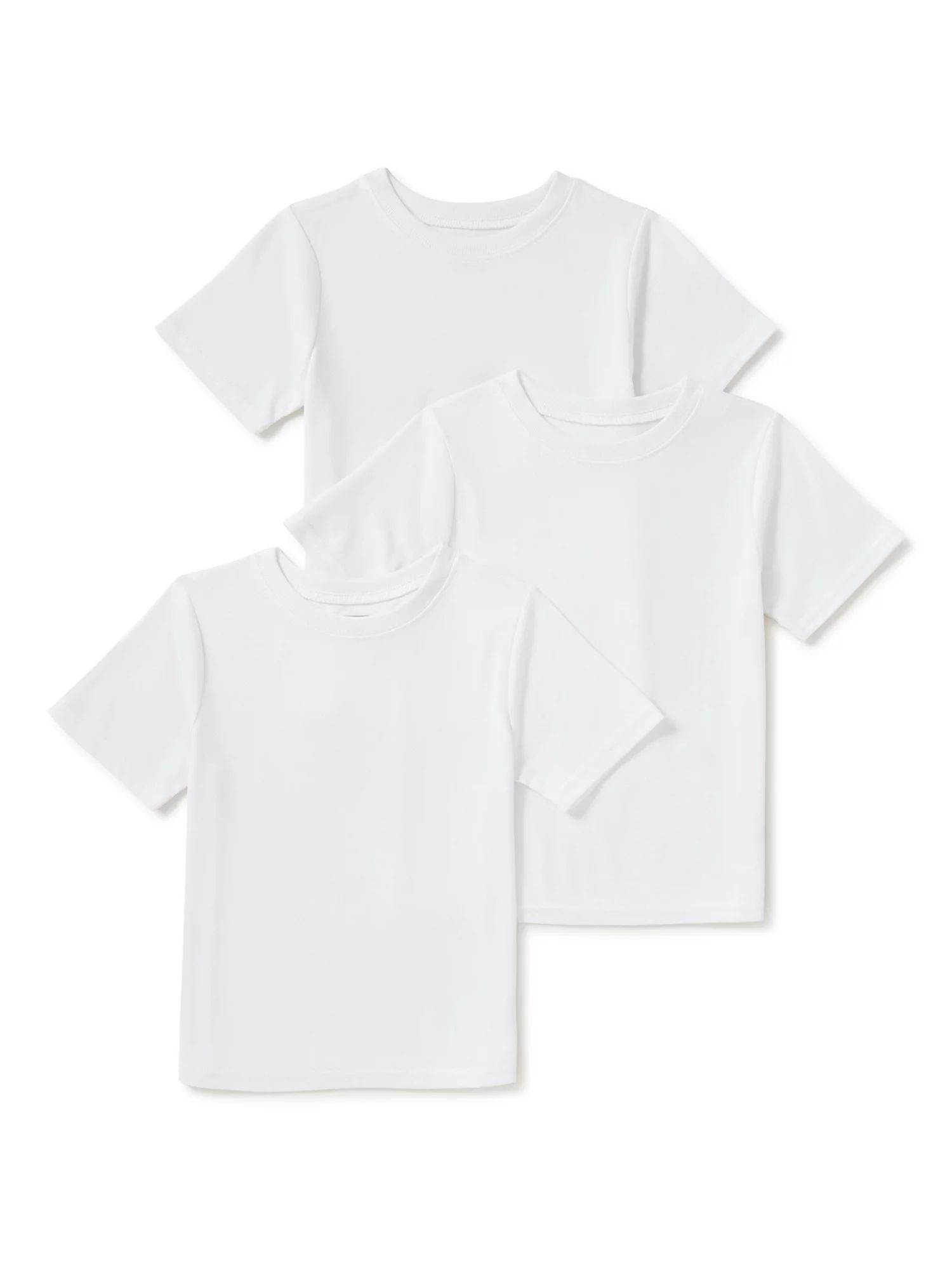 Garanimals Baby and Toddler Boy Basic T-Shirts Multipack, 3-Pack, Sizes 12M-5T | Walmart (US)