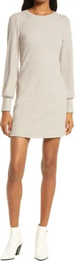 BB Dakota by Steve Madden Evermore Long Sleeve Sweater Dress | Nordstrom | Nordstrom