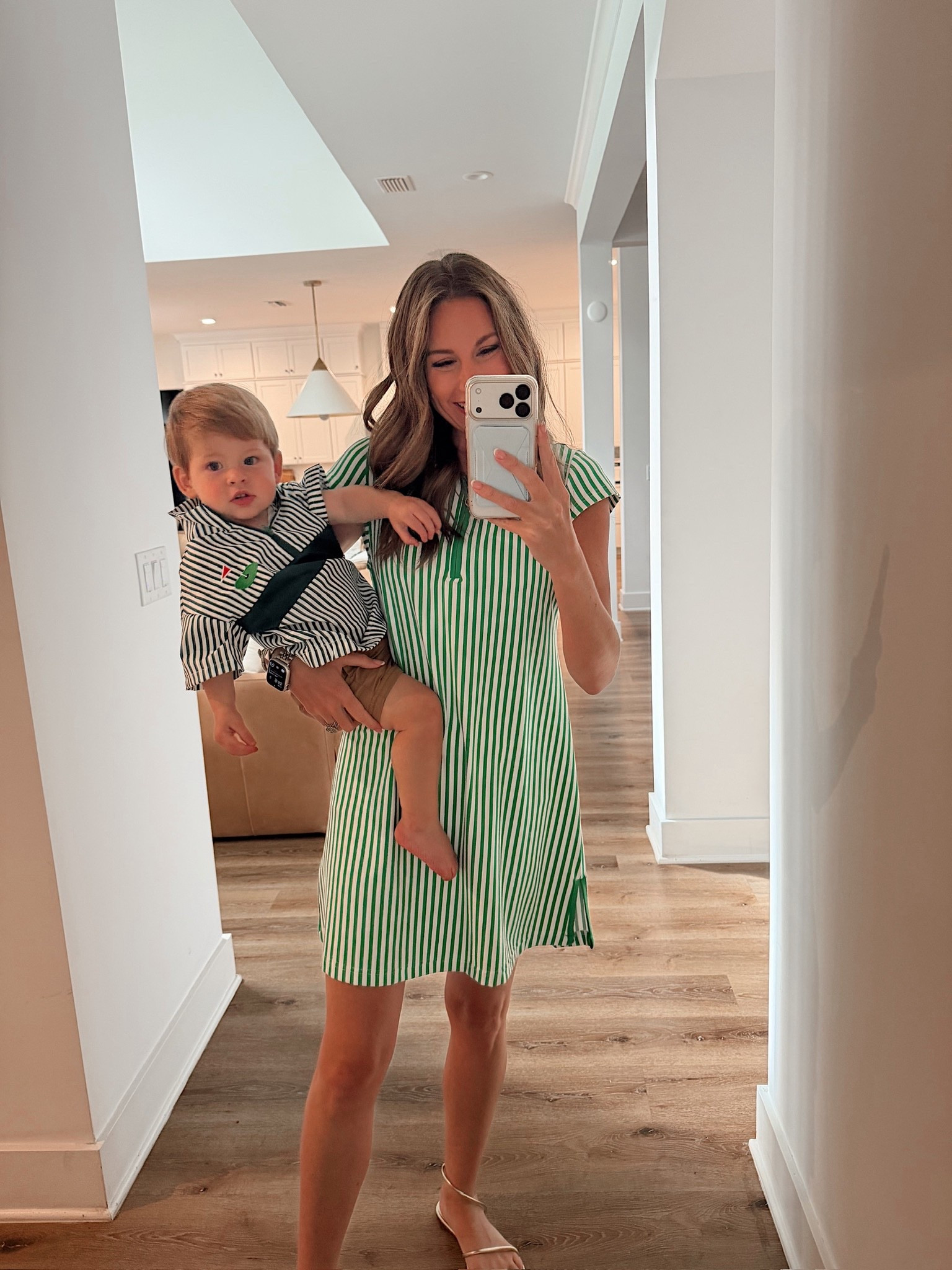 Mommy and mini masters outfits! Storms outfit is Amazon and I’m in a small dress, small sweater, sandals and accessories- fits tts.

#LTKKids #LTKSeasonal #LTKootd