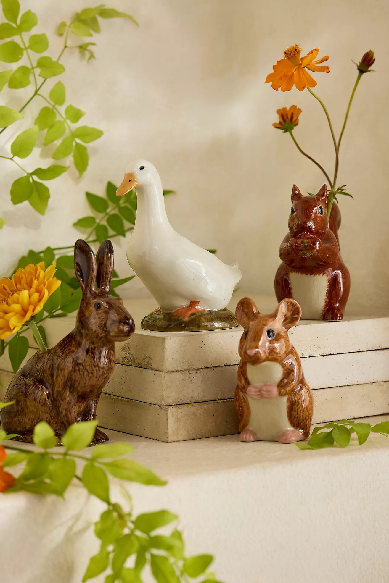 Quail Ceramics Hare Vase | Anthropologie (US)