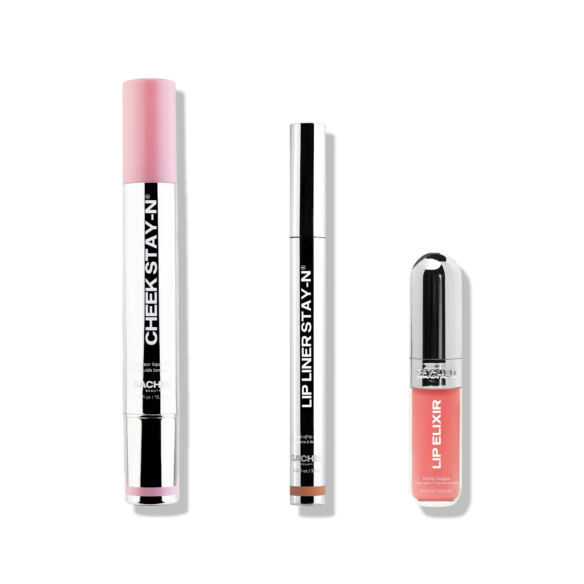 Cheek & Lip STAY-N® Trio | SACHEU | SACHEU Beauty
