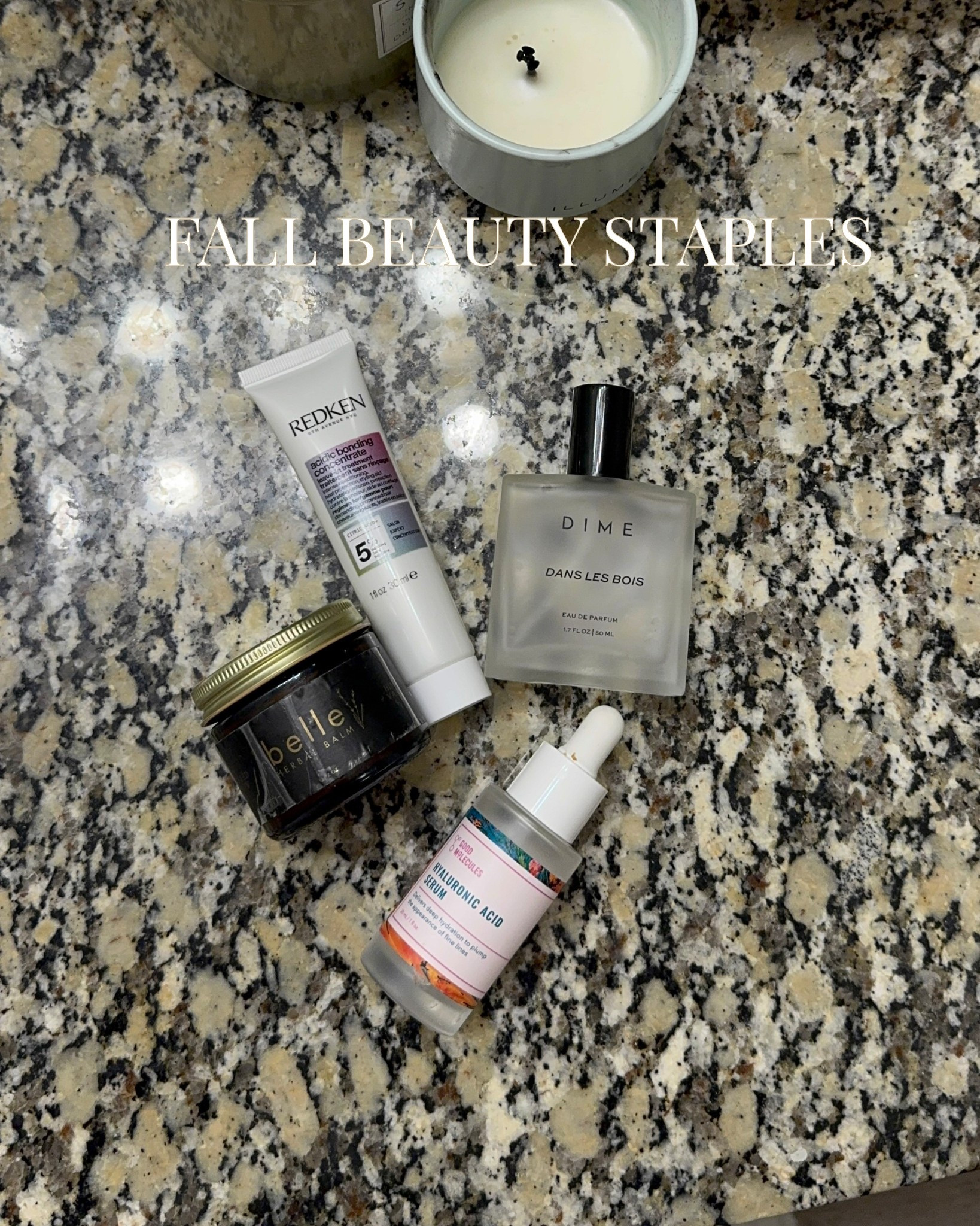 Some of my favorites! Tallow balm, redken leave in, dime beauty (clean) perfume, & good molecules serums! 

#LTKGiftGuide #LTKBeauty #LTKHoliday