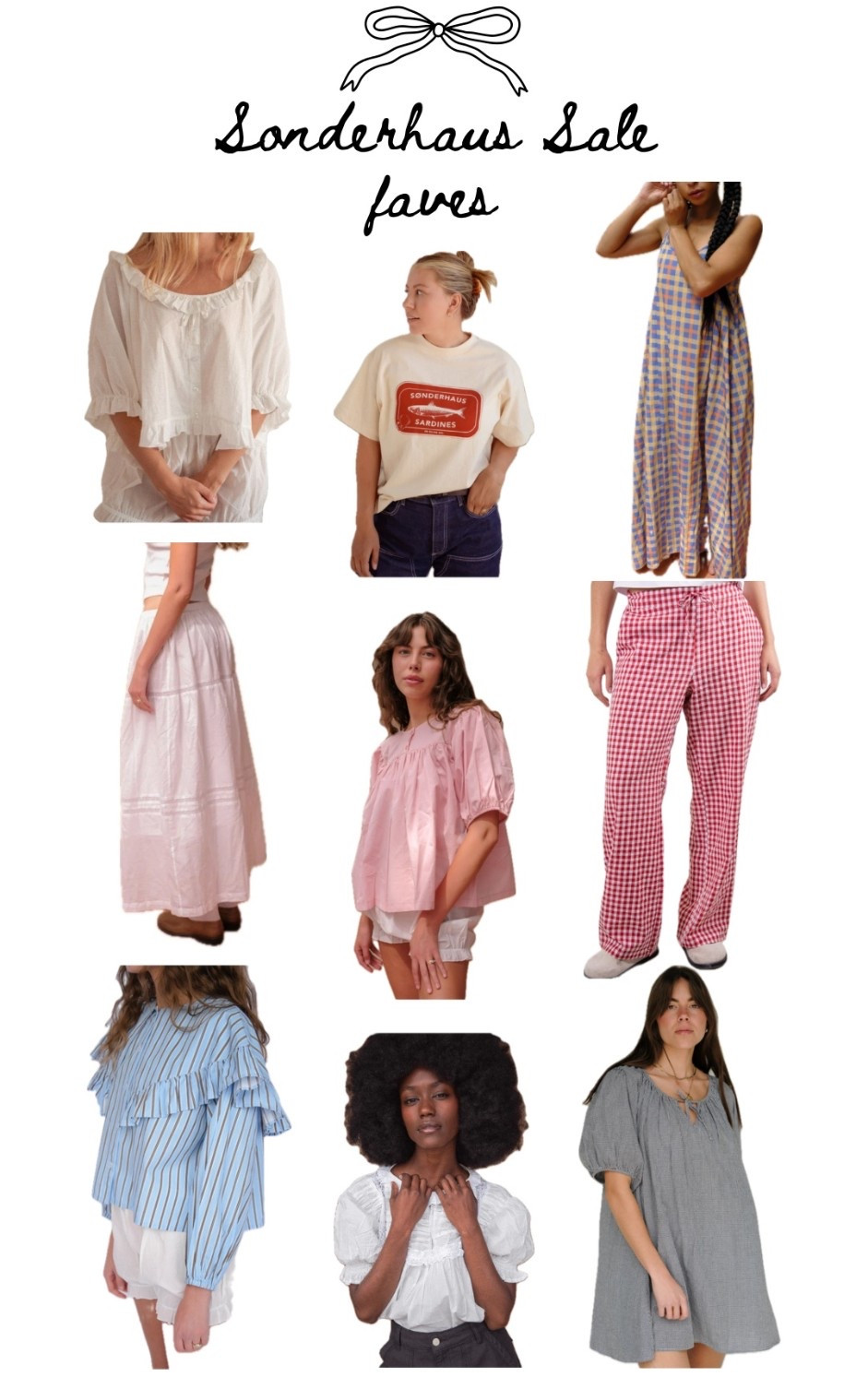 Sonderhaus Sale, 30-60% off select styles! Wear size XL in most styles for reference❣️