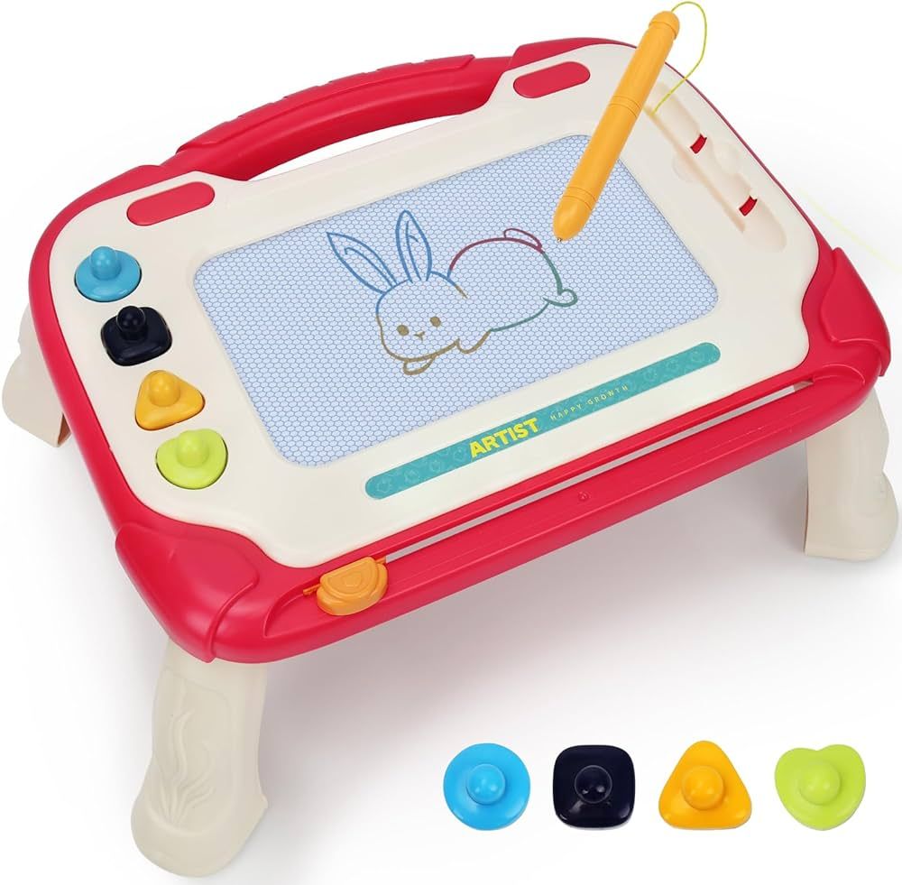 Amazon.com: LZZAPJ Magnetic Drawing Board for Kids,Toys for 2 Year Old Girl,Doodle Board Writing ... | Amazon (US)