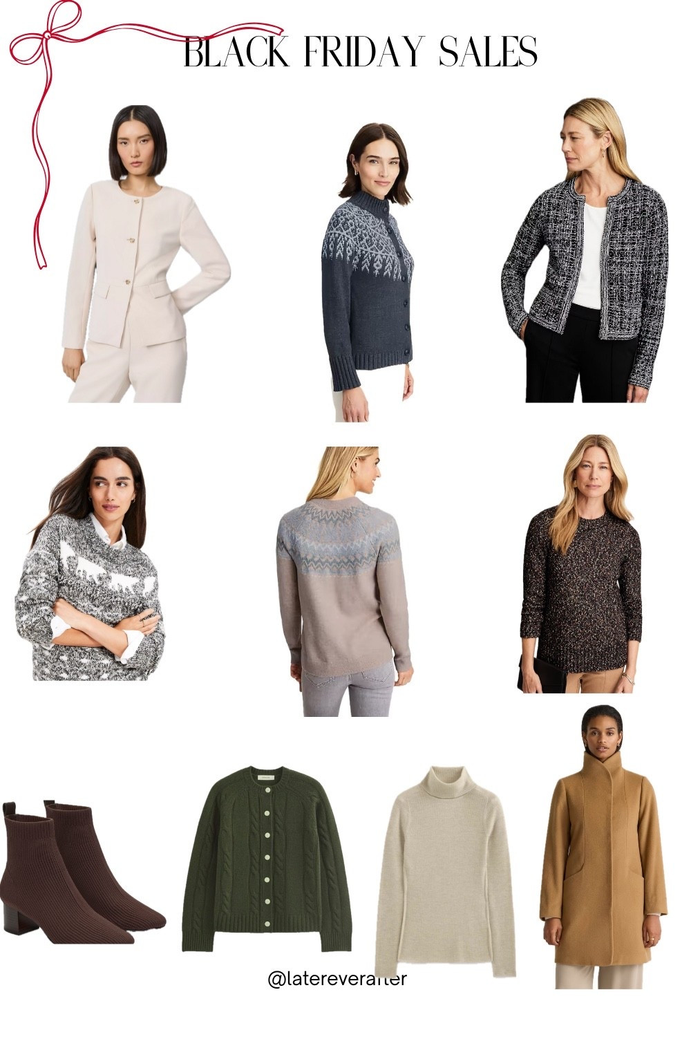 Black Friday, winter staples, winter sweaters, staple sweaters 

#LTKGiftGuide #LTKCyberWeek #LTKOver40