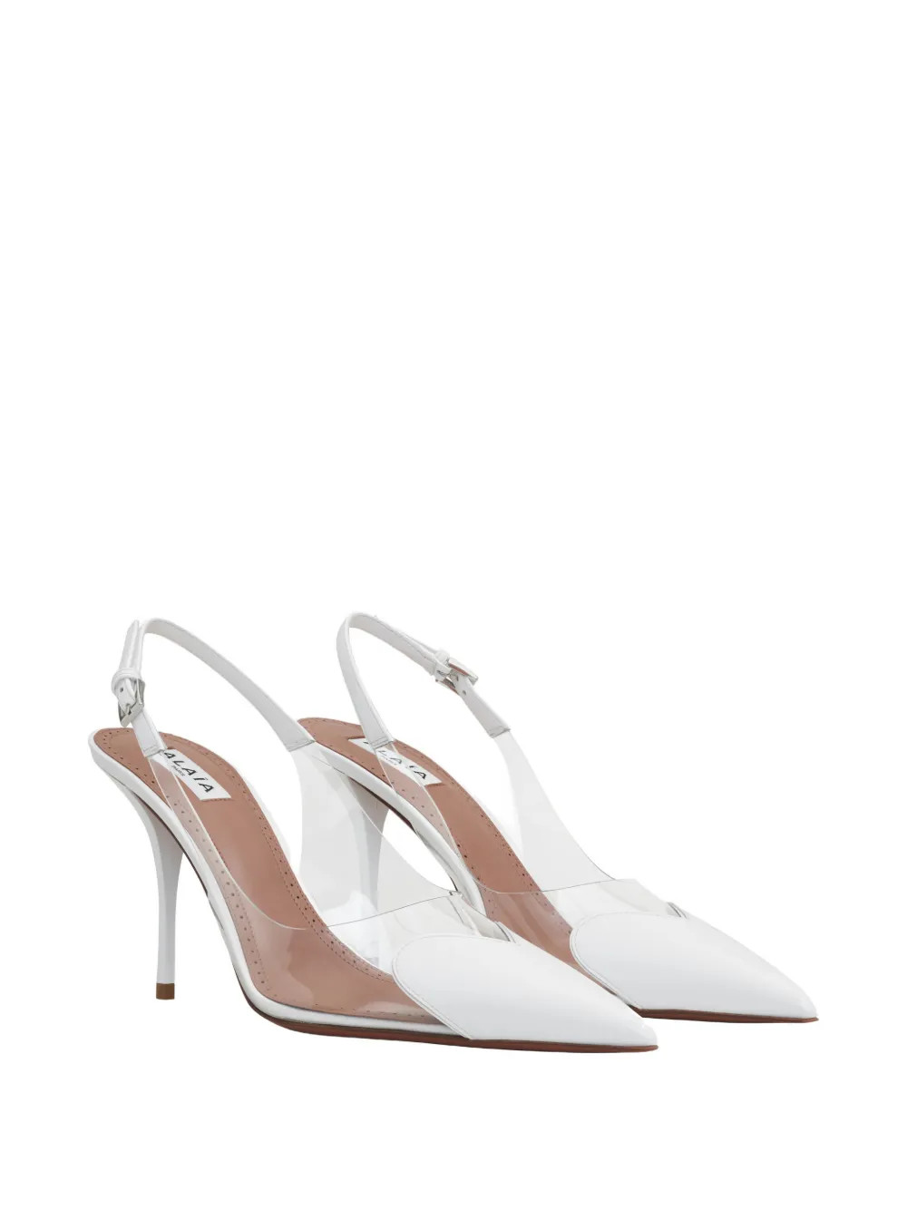AlaïaLe Coeur slingback pumps | Farfetch (BR)