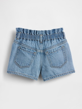 Baby & Toddler UltraSoft Denim Stride Shorts | Gap (US)