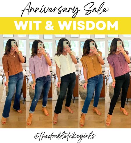 Hooray! We are loving all these chic styles from Wit & wisdom in the anniversary sale! Wearing size 2 Petite and I’m 5’5 for reference 

#LTKFind #LTKxNSale