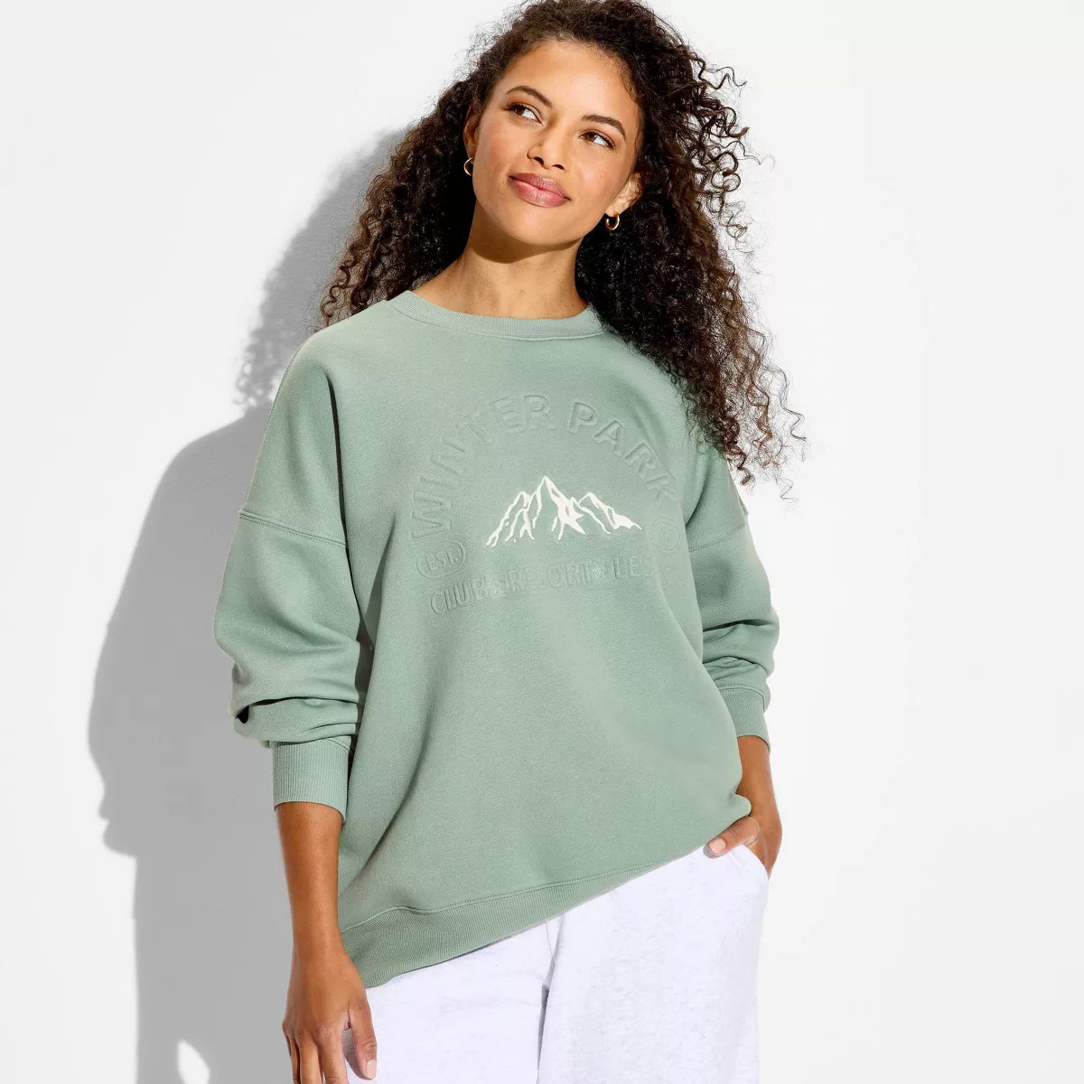 Women's Oversized Pullover Sweatshirt - Wild Fable™ | Target