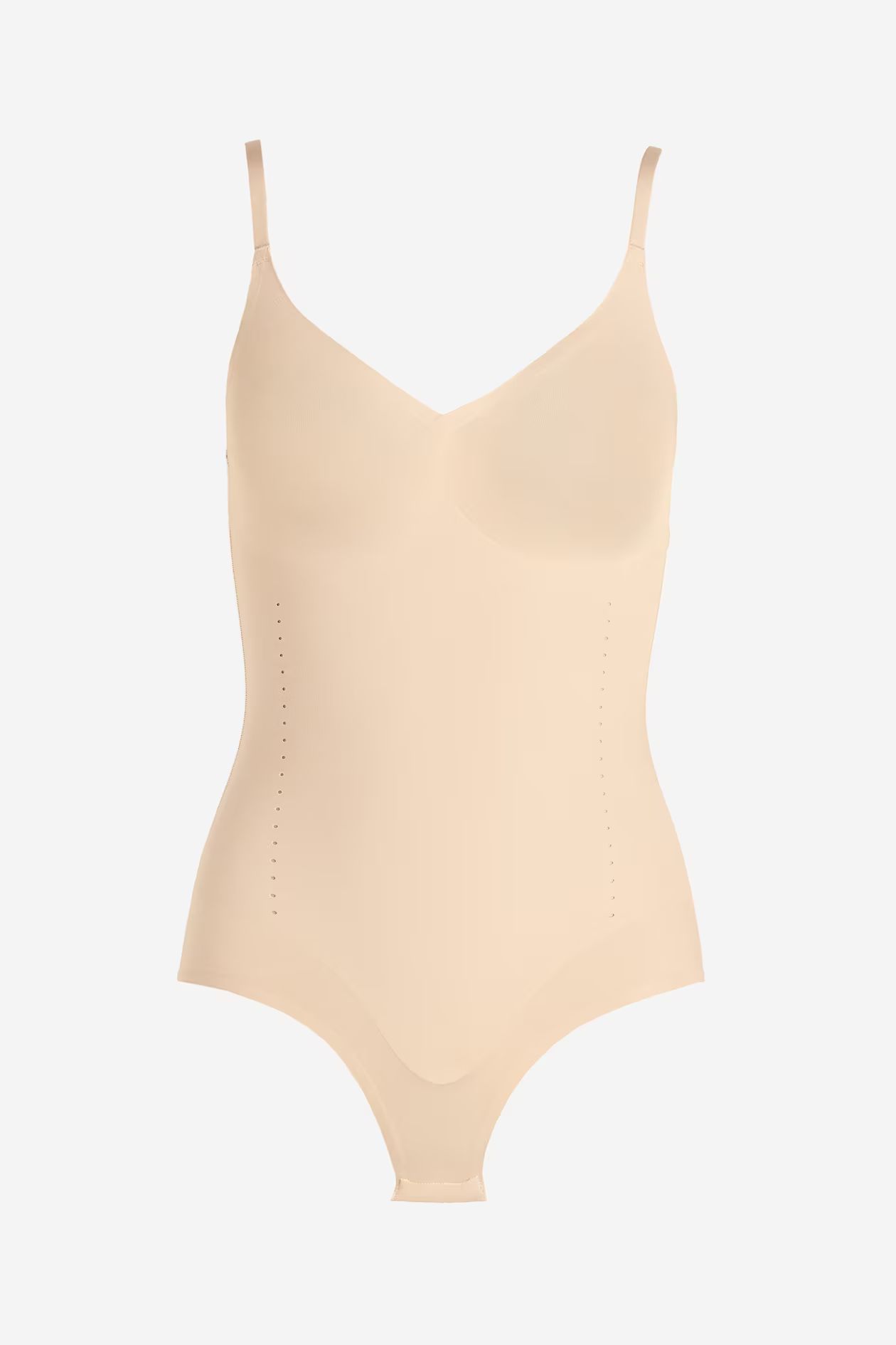 The Outer Bodysuit - Almond - Ladies | H&M AT | H&M (DE, AT, CH, NL, FI)