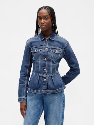 Denim Peplum Jacket | Gap (US)