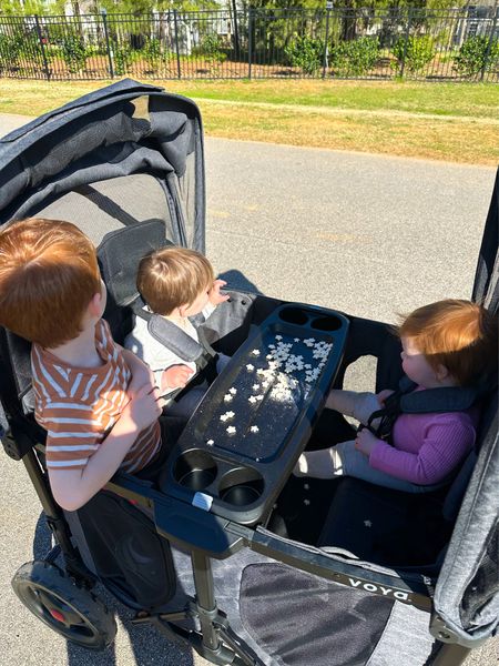 We love this wagon for neighborhood walks with all 3 kids 

#LTKfamily #LTKkids #LTKbaby