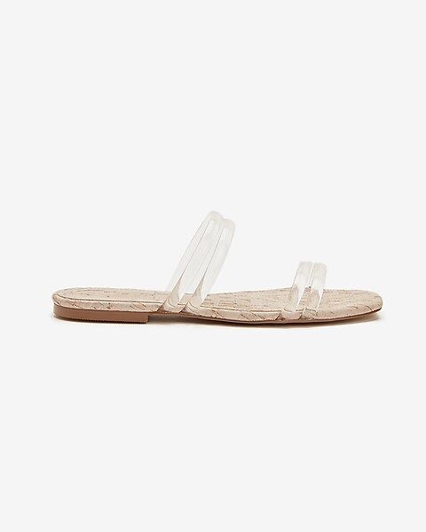 Double Strap Slide Sandals | Express