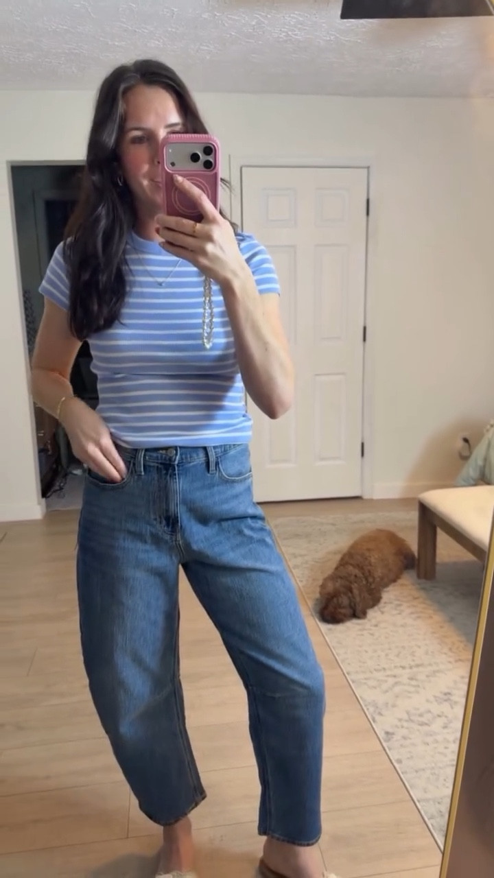 Spring haul from Old Navy and I’m honestly impressed with all the cute new arrivals! 🌷 I picked up a mix of everyday basics, a few fun spring pieces for me, and some great finds for my husband too.

Everything is super easy to style and perfect for this in-between weather. And the best part — they’re having a huge sale right now, so it’s a great time to stock up on spring staples!

Sizing for reference:
• Wearing size Small in tops
• Barrel jeans: size 6

#LTKootd #LTKSaleAlert #LTKTall